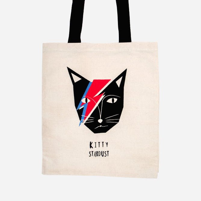 Cat Tote Bag - Kitty Stardust - Vevoke