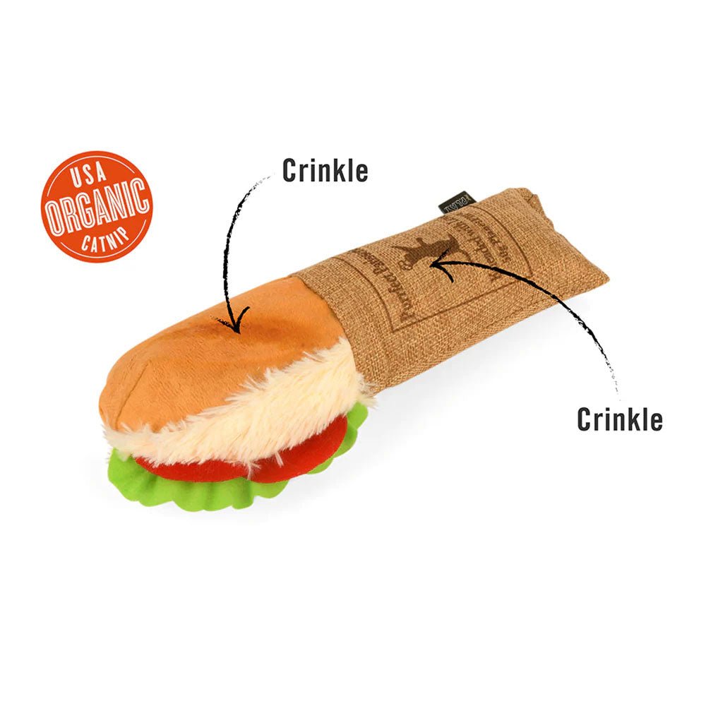 Catnip Kicker Toy - Tuna Baguette - Liberty Pets