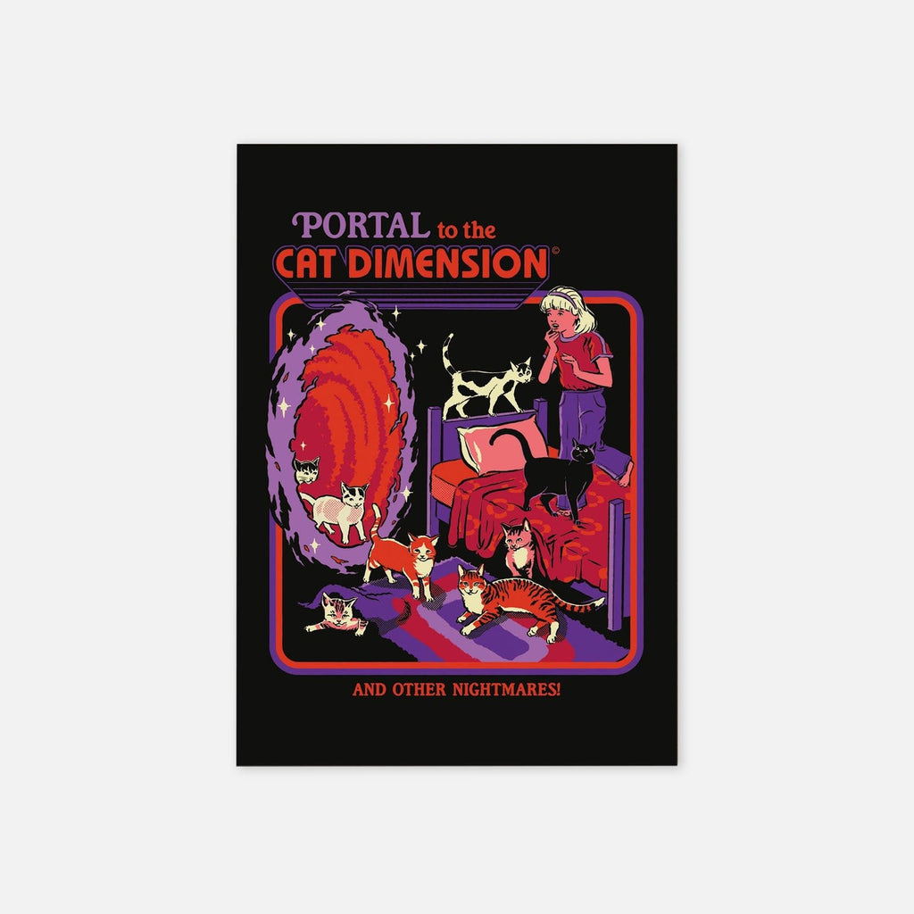 Cat Greeting Card - Cat Dimension - PDL / Book Reps
