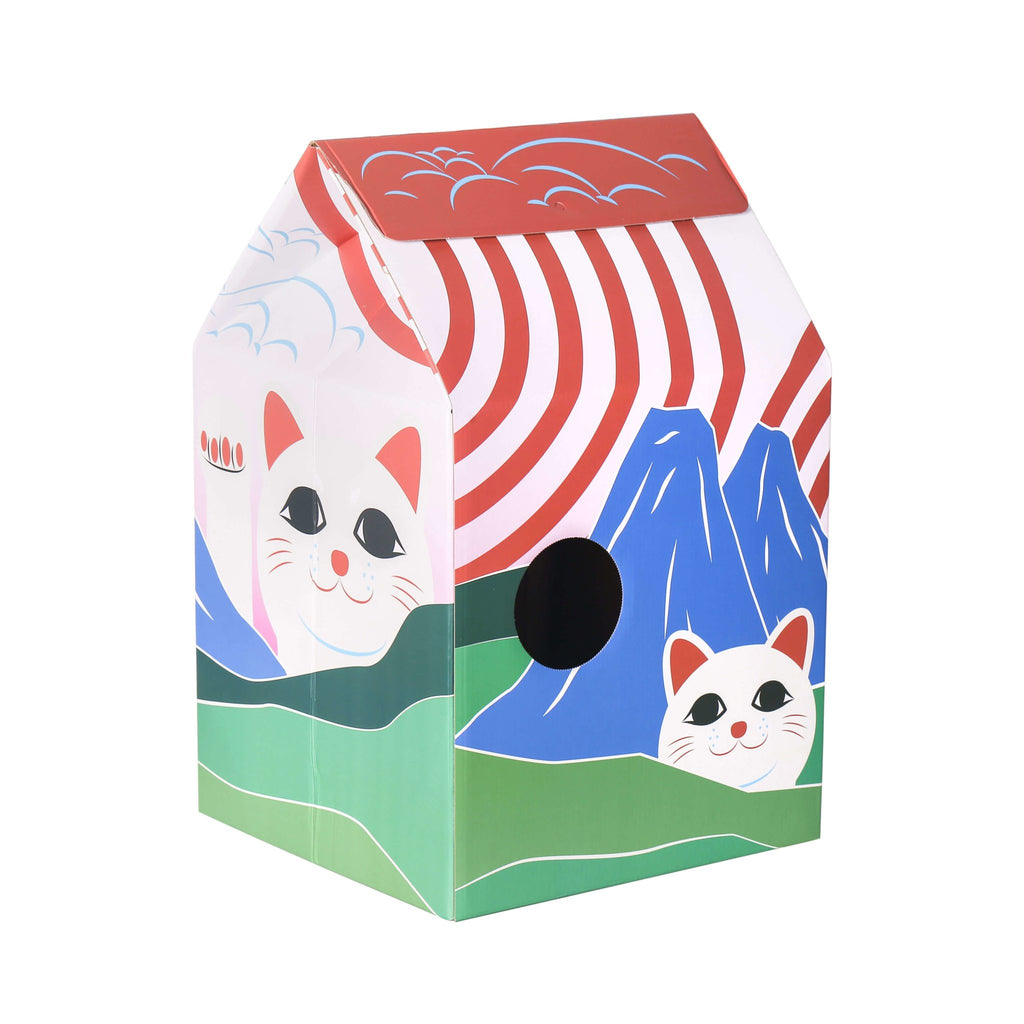 Cat House & Scratcher - Kawaii - Pidan