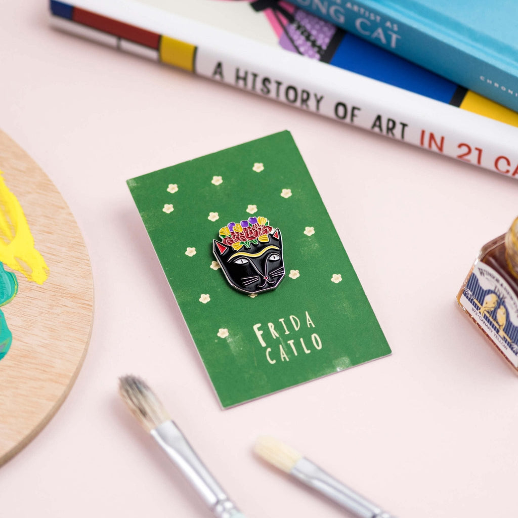 Cat Pin - Frida Catlo - Vevoke