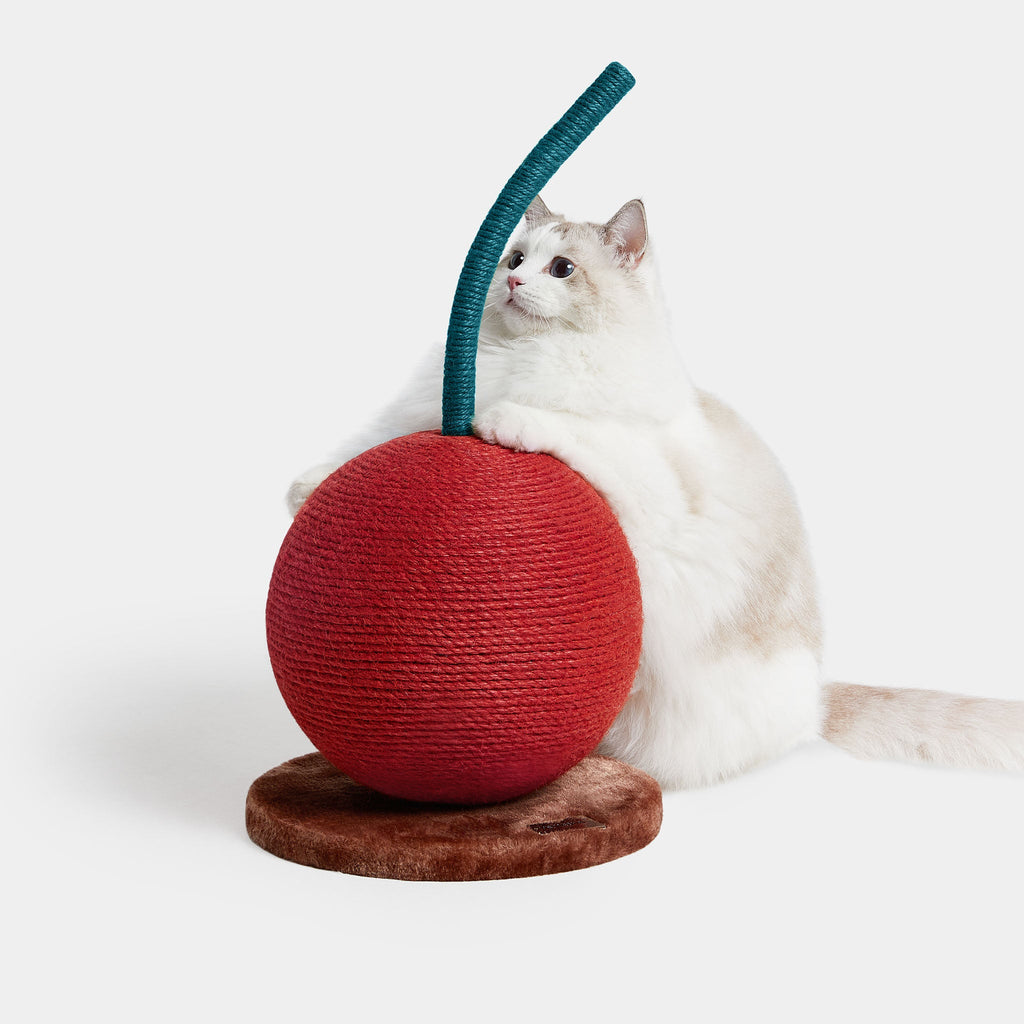 Cat Scratcher - Cherry Ball - Vetreska