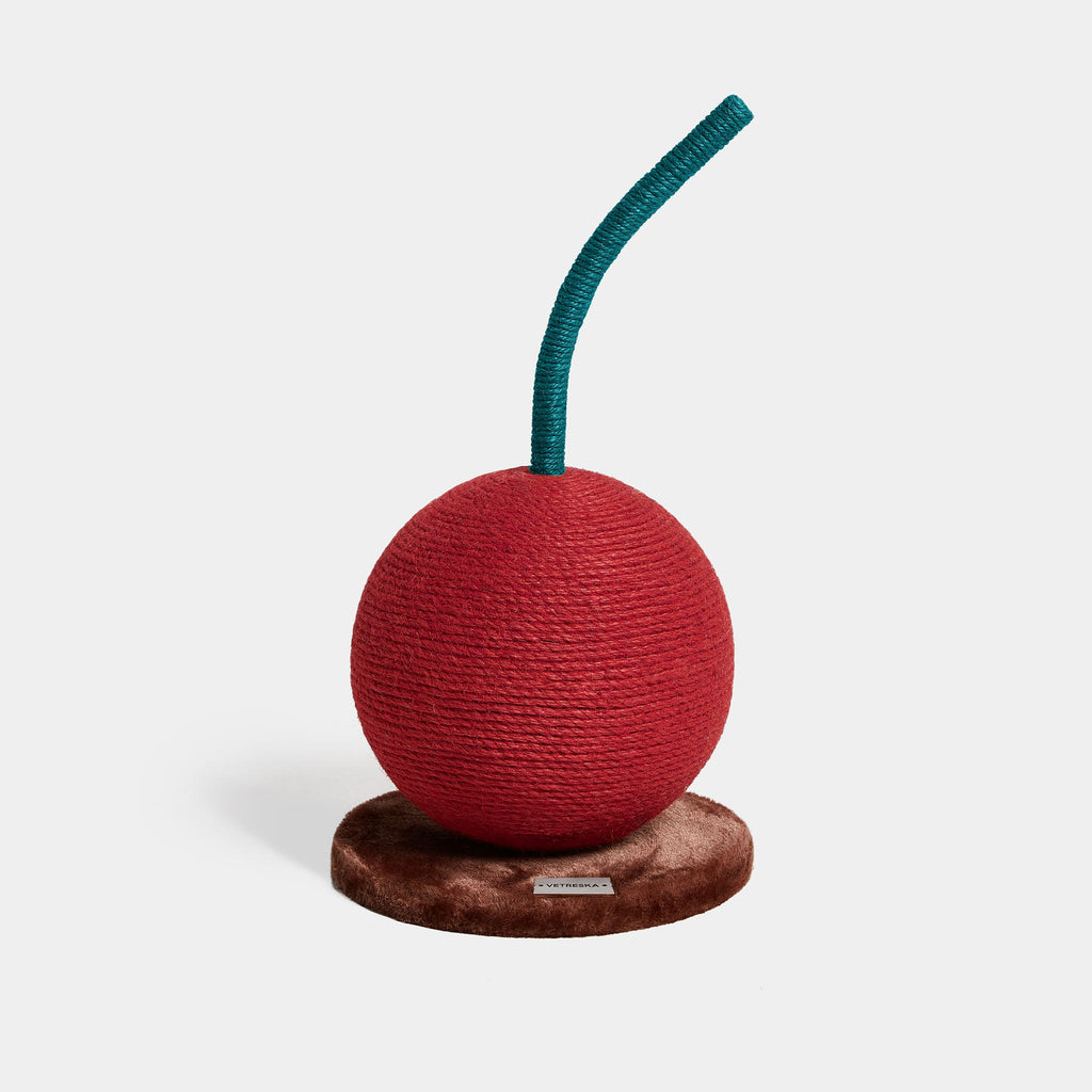 Cat Scratcher - Cherry Ball - Vetreska