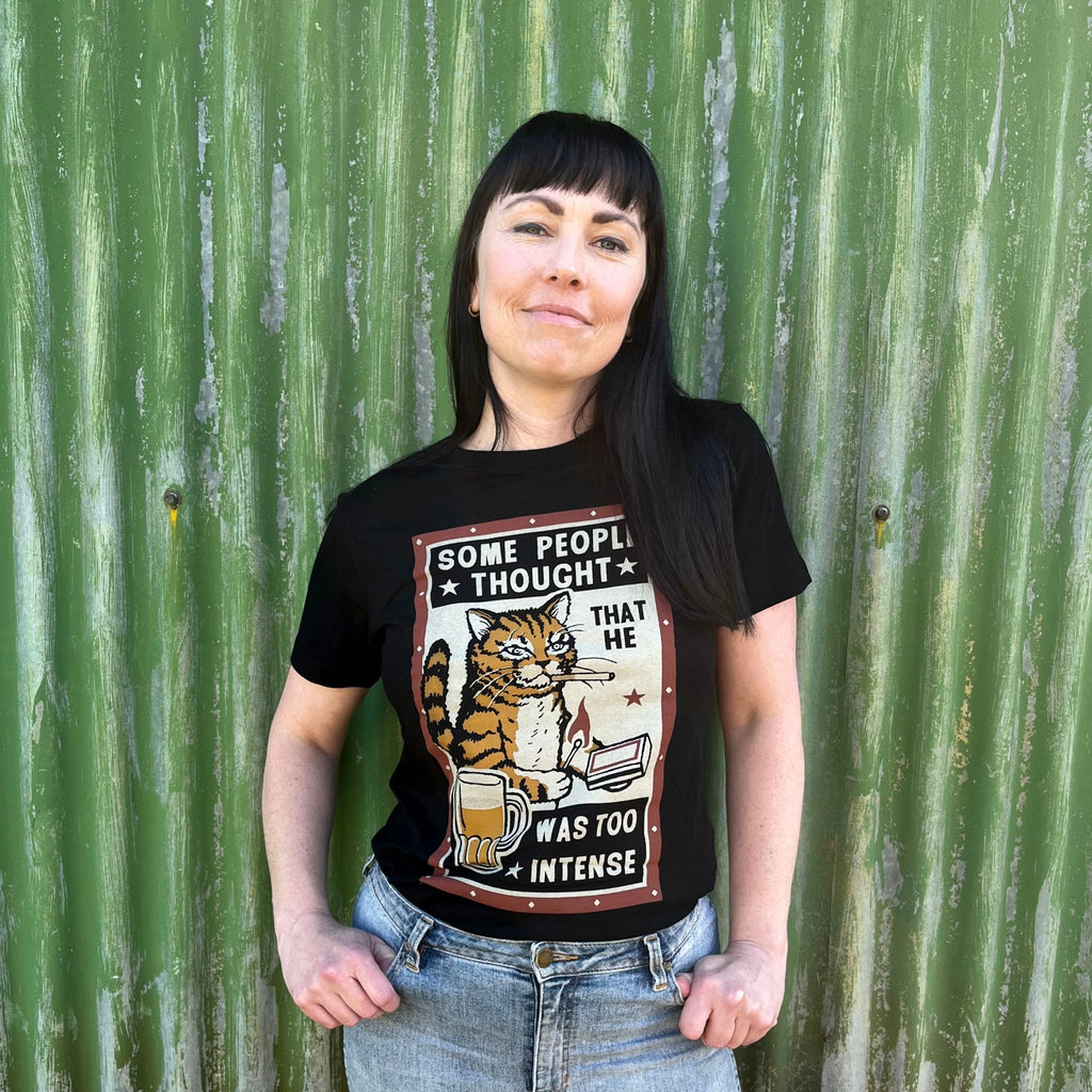 Cat T-Shirt - Too Intense - Unisex - Ravi Zupa