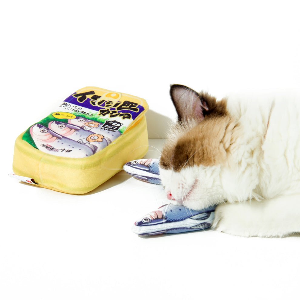 Catnip Toy Set - Tinned Sardines - Kashima