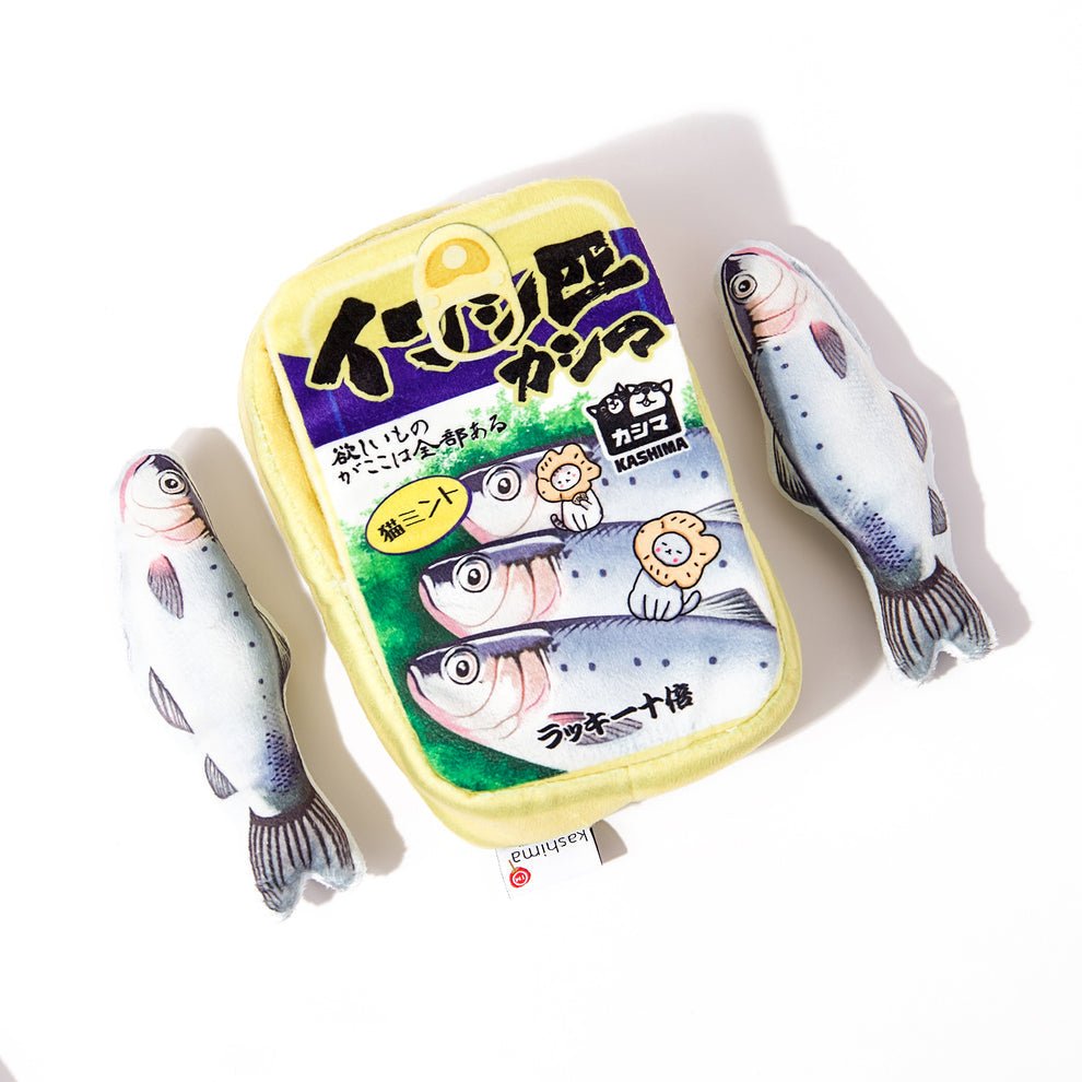 Catnip Toy Set - Tinned Sardines - Kashima