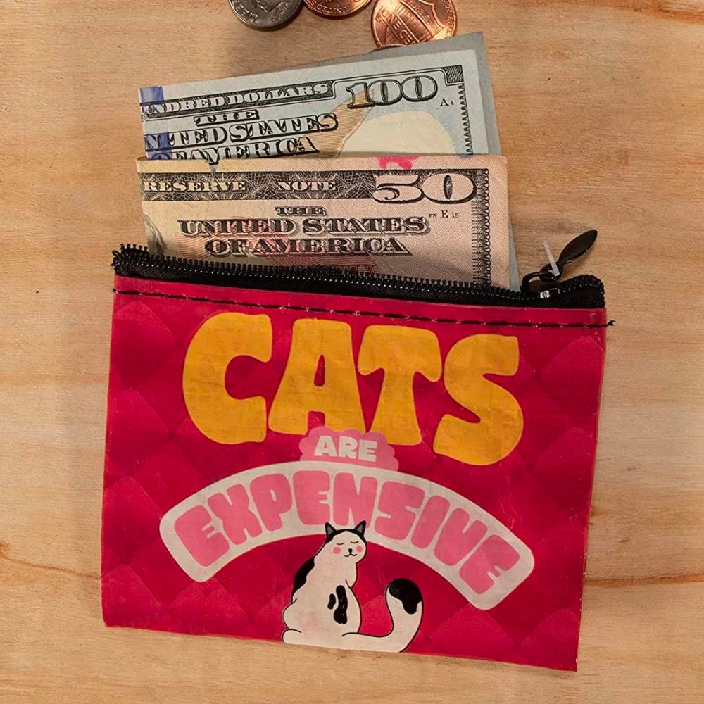 Cats Are Expensive Coin Purse - Melric