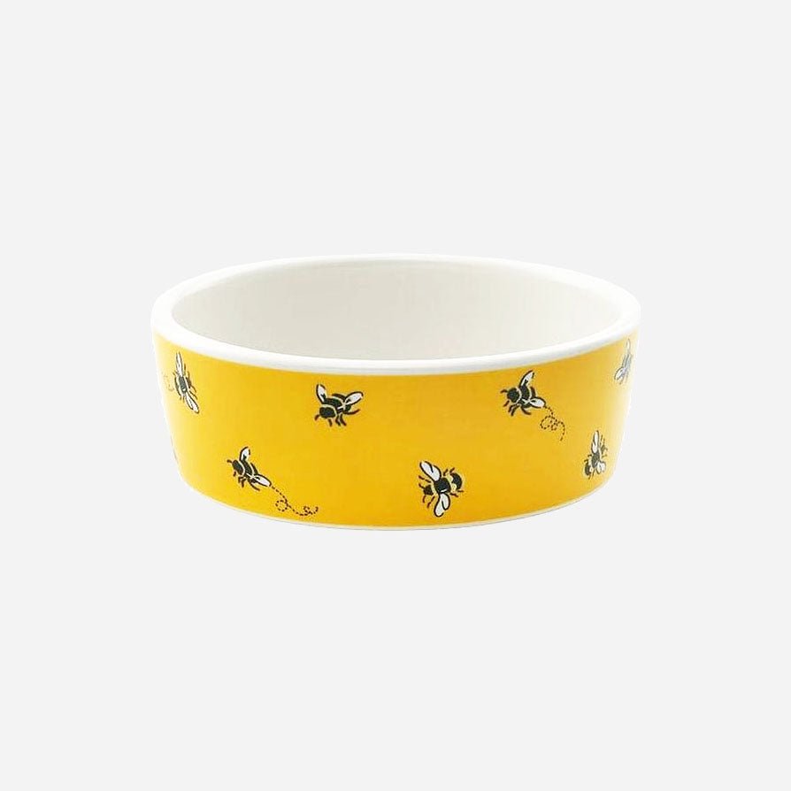 Ceramic Cat Bowl - Cath Kidston Bees - Vevoke