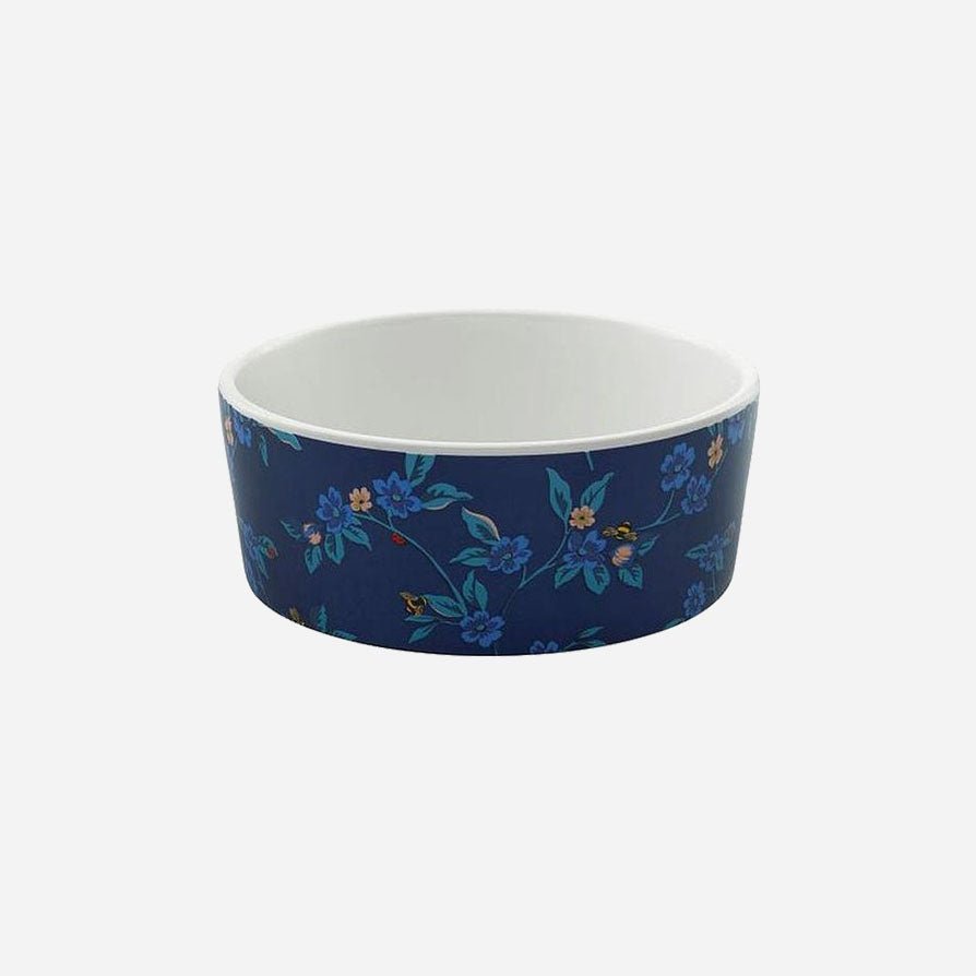Ceramic Cat Bowl - Cath Kidston Greenwich Flowers - Vevoke