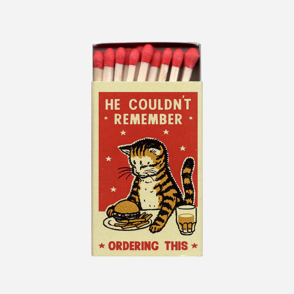 Drunk Cat Matchbox - Couldn't Remember - Ravi Zupa