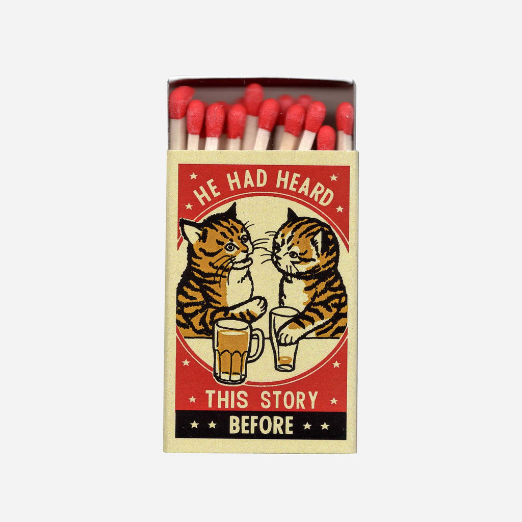 Drunk Cat Matchbox - Heard This Story Before - Ravi Zupa