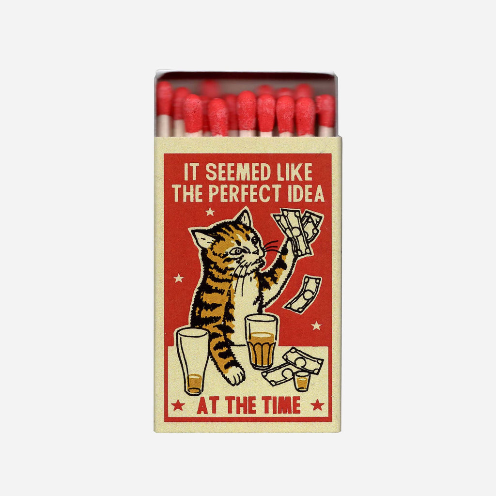 Drunk Cat Matchbox - Perfect Idea - Ravi Zupa