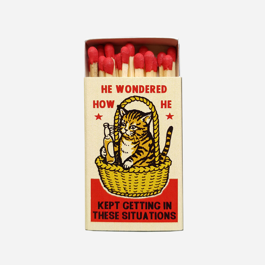 Drunk Cat Matchbox - These Situations - Ravi Zupa