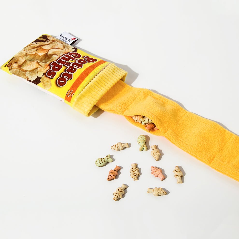 Hidden Treat Cat Toy - Potato Chips Bag - Kashima