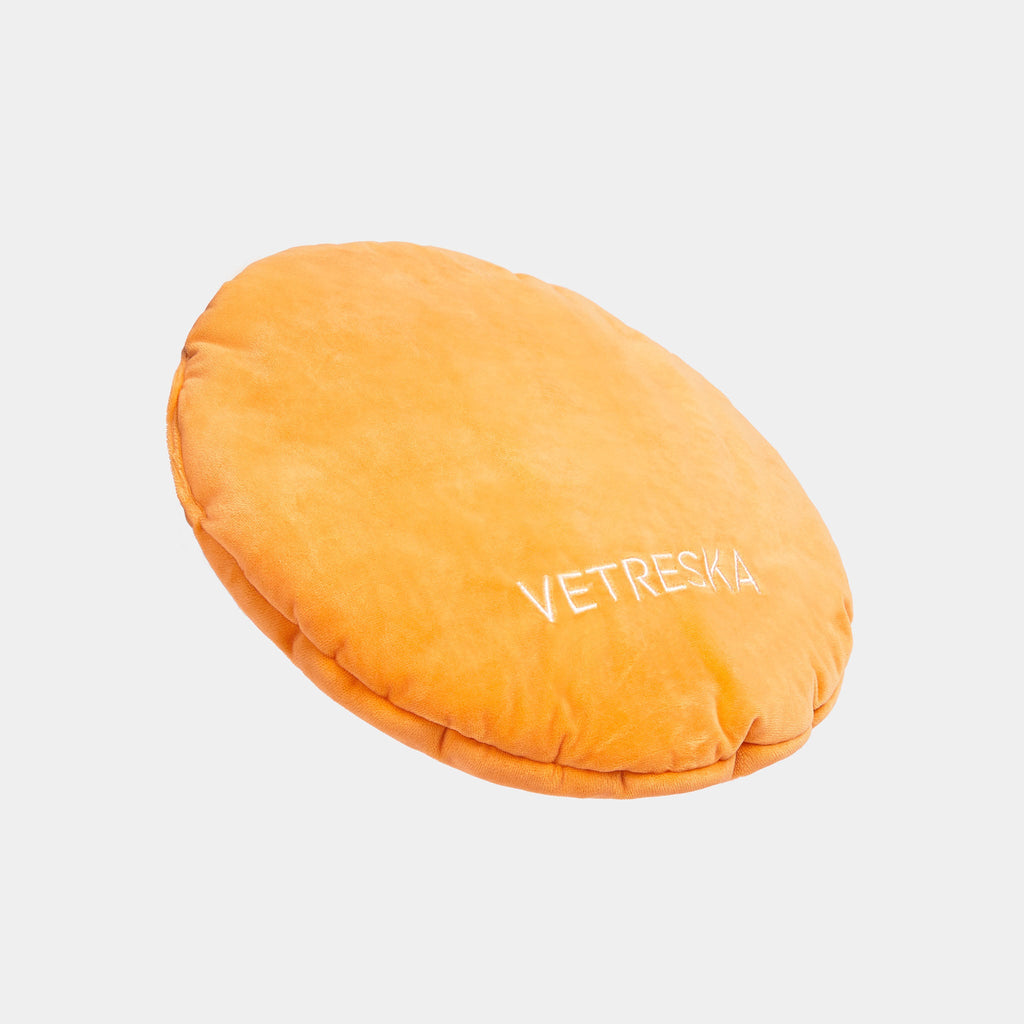 Rattan Cat Bed - Tangerine - Vetreska