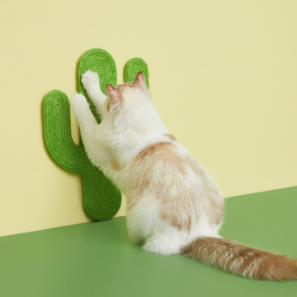 Wall & Floor Cat Scratcher - Cactus - Vetreska