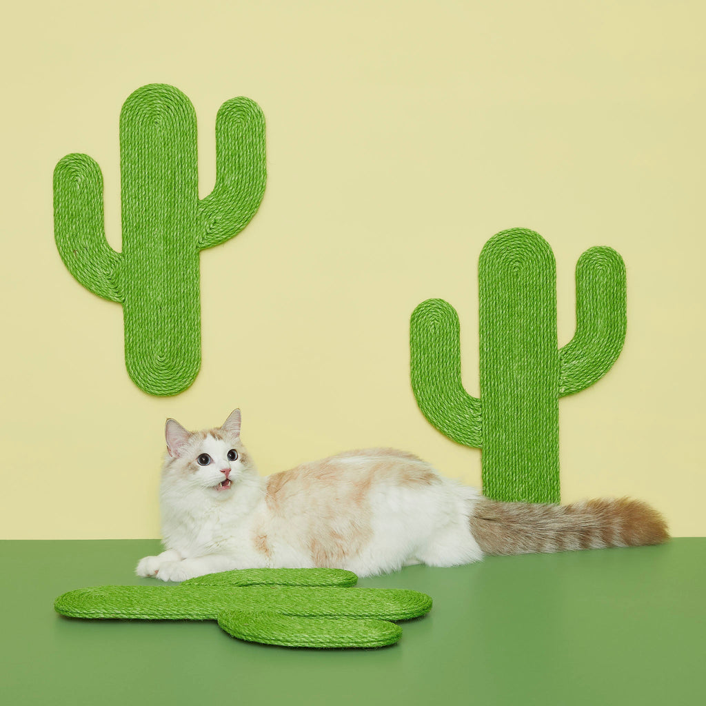 Wall & Floor Cat Scratcher - Cactus - Vetreska